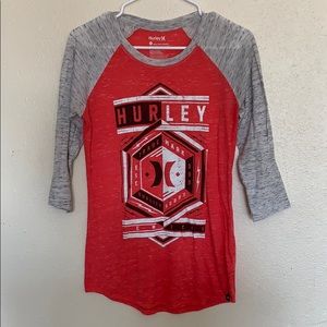 Hurley Baseball Tee